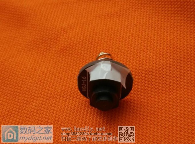 仿造数码之家魅色小直手电---土豪金滚花版(附完整过程图解)