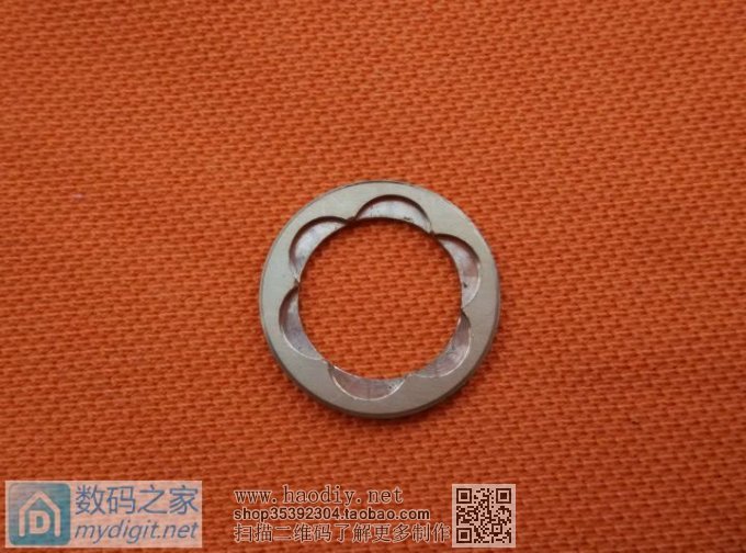 仿造数码之家魅色小直手电---土豪金滚花版(附完整过程图解)