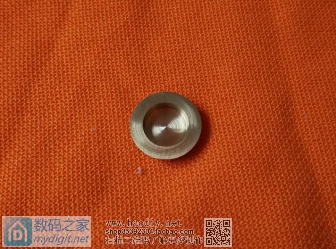 仿造数码之家魅色小直手电---土豪金滚花版(附完整过程图解)