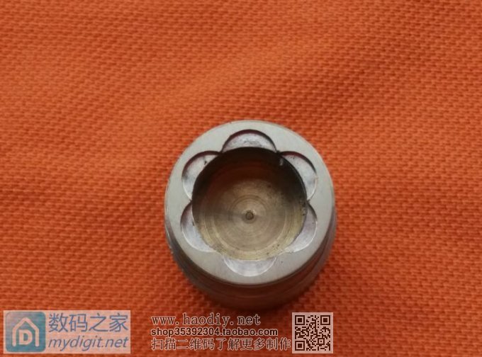 仿造数码之家魅色小直手电---土豪金滚花版(附完整过程图解)