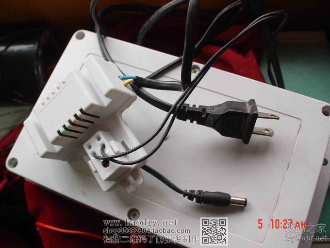 也用废节能灯做电源