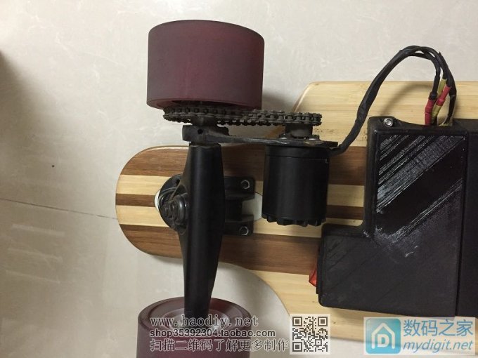 电动四轮遥控滑板车DIY过程