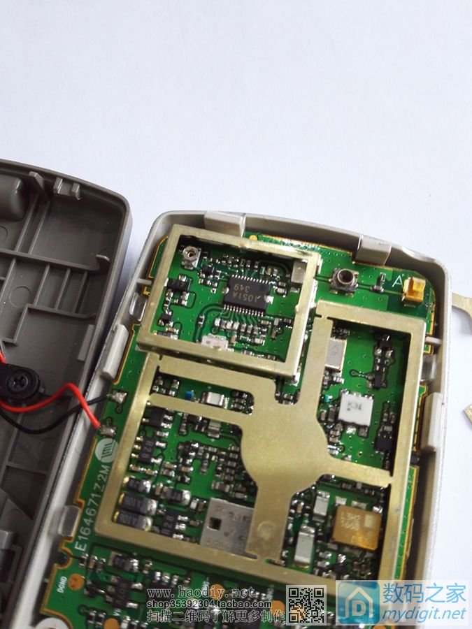 请输入描述 小灵通改造成床头闹钟。改造目的:降低功耗和幅射