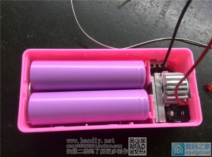 DIYֵֹͲ--籦+1WԾ۹LED+7135+18650X2+T