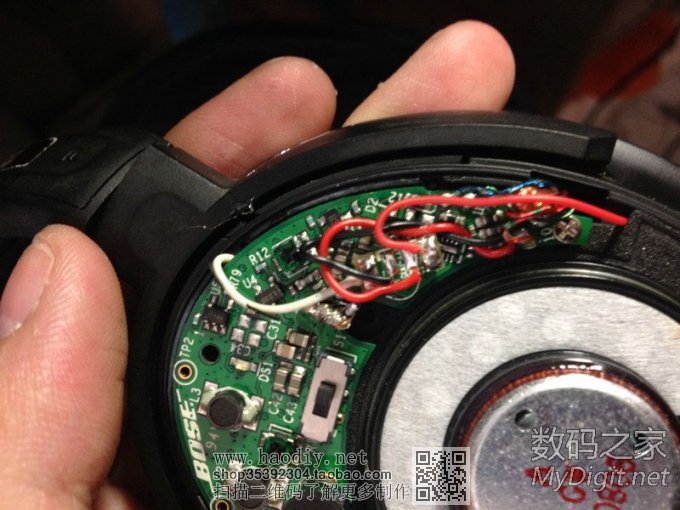 博士Bose顶级主动降噪耳机改装,你没见过的QC15!