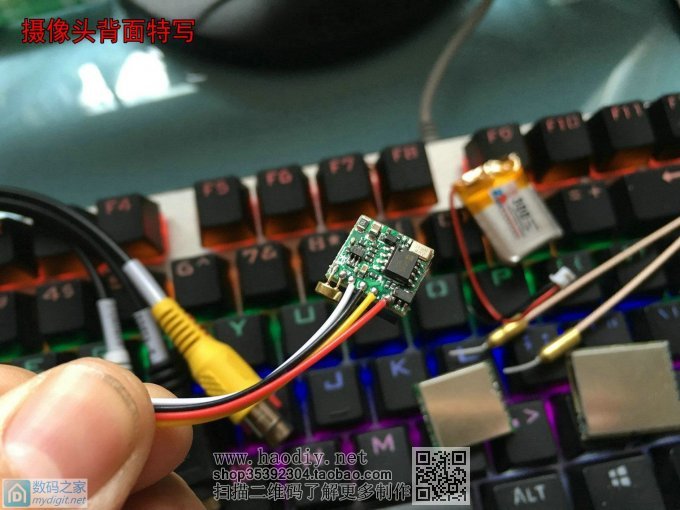 实现特工梦,自己动手制作近距微型无线图传系统 实现特工梦,自己动手制作近距微型无线图传系统