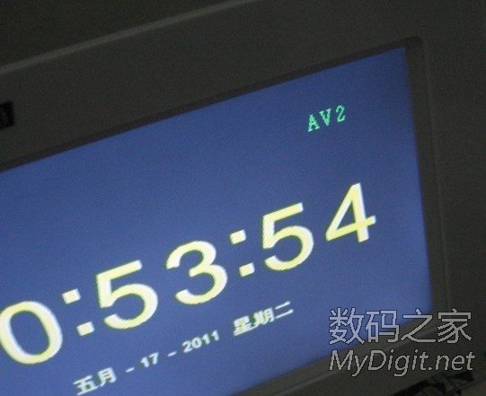 av2 改造了一个数码相框变液晶电视,打造mini家庭影院。