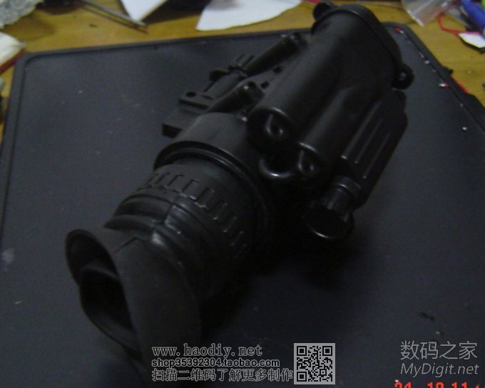无聊的时候DIY了一个红外夜视仪(外形很酷)(2楼已更新效果图)