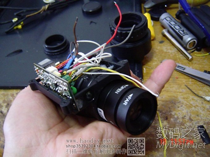 无聊的时候DIY了一个红外夜视仪(外形很酷)(2楼已更新效果图) 无聊的时候DIY了一个红外夜视仪(外形很酷)(2楼已更新效果图)