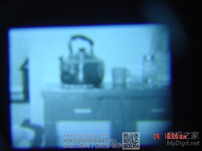 无聊的时候DIY了一个红外夜视仪(外形很酷)(2楼已更新效果图)