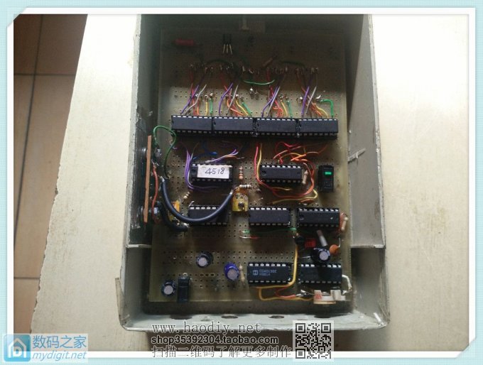 电子工业飞速发展,对比看集成化进步:纯数字电路数码时钟制作 电子工业飞速发展,对比看集成化进步:纯数字电路数码时钟制作