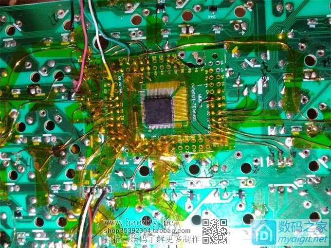 【狙沙】pos机助攻,自己做主控 修复主控击穿的机械键盘 【狙沙】pos机助攻,自己做主控 修复主控击穿的机械键盘