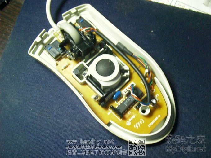 看我的机械鼠标是如何变身光电鼠标的(超详细大图哦) 看我的机械鼠标是如何变身光电鼠标的(超详细大图哦)