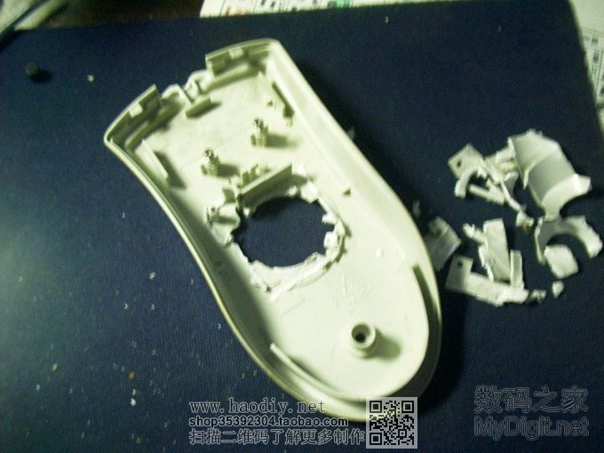 看我的机械鼠标是如何变身光电鼠标的(超详细大图哦) 看我的机械鼠标是如何变身光电鼠标的(超详细大图哦)