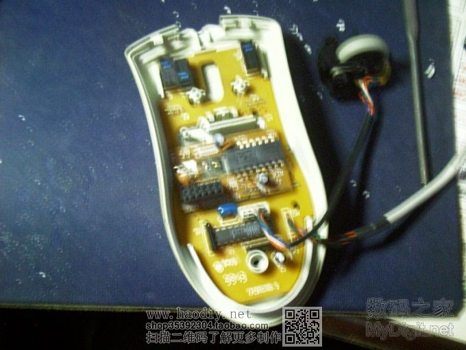 看我的机械鼠标是如何变身光电鼠标的(超详细大图哦) 看我的机械鼠标是如何变身光电鼠标的(超详细大图哦)