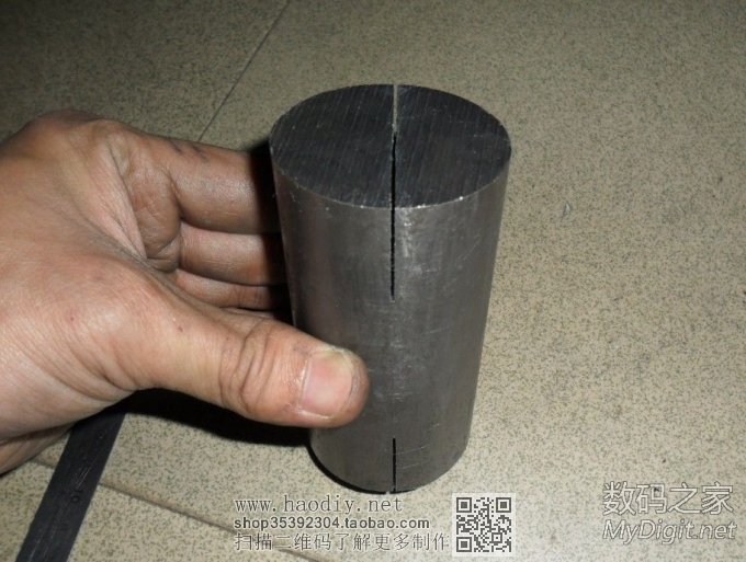 请输入描述 自制小型电动钢板锯!