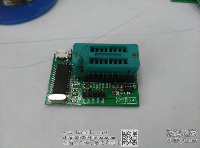 自重进了数码,就停不下来了,工具也要自己做,来看看我的CH341编程器 自重进了数码,就停不下来了,工具也要自己做,来看看我的CH341