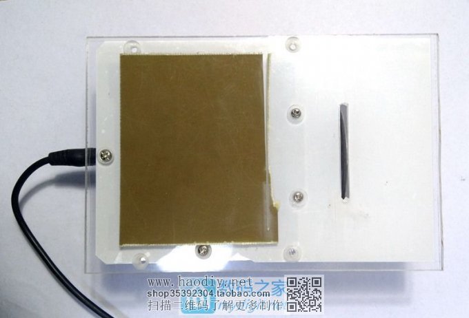 七拼八凑,D个超mini 覆铜板&环氧板专用小台锯~