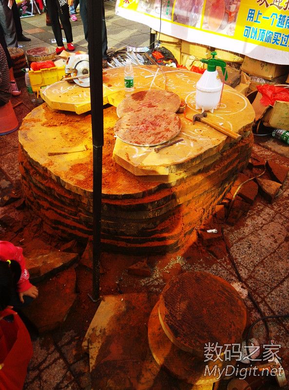 江湖佬之现场制作越南红铁木砧板 江湖佬之现场制作越南红铁木砧板