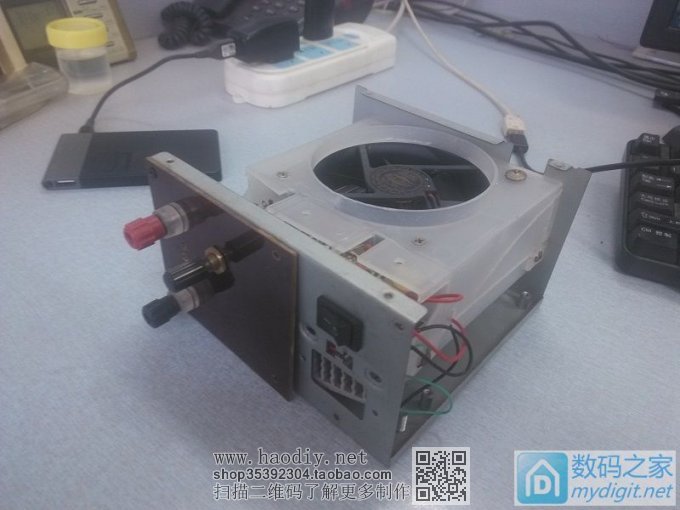 独家原创:用大功率三极管制作简易的电子负载。。。。。。 独家原创:用大功率三极管制作简易的电子负载。。。。。。