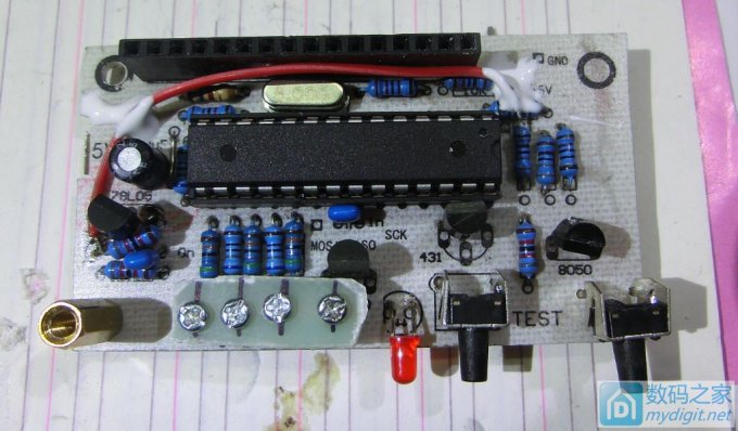 【伟云DIY】看人家做晶体管测试仪,手痒也做了一个