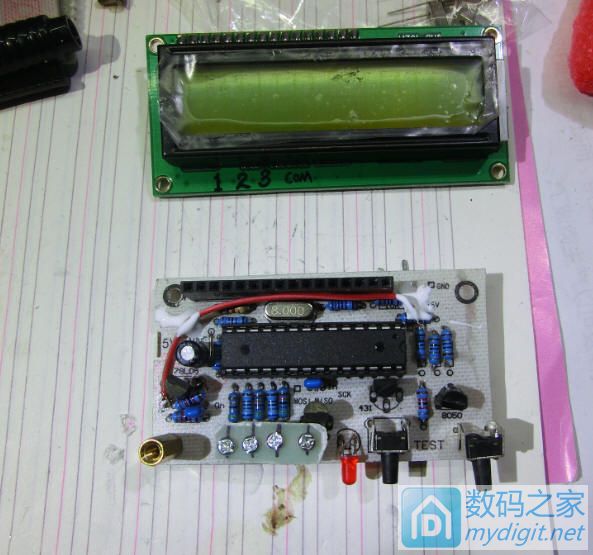 【伟云DIY】看人家做晶体管测试仪,手痒也做了一个