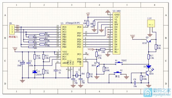【伟云DIY】看人家做晶体管测试仪,手痒也做了一个 【伟云DIY】看人家做晶体管测试仪,手痒也做了一个