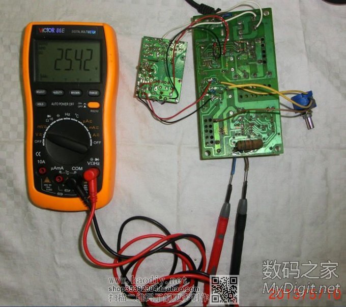 3842方案电动车充电器改2.5~48V可调电源尝试 3842方案电动车充电器改2.5~48V可调电源尝试