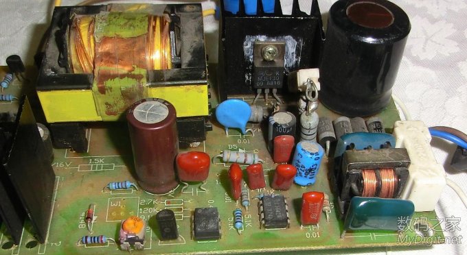 3842方案电动车充电器改2.5~48V可调电源尝试 3842方案电动车充电器改2.5~48V可调电源尝试