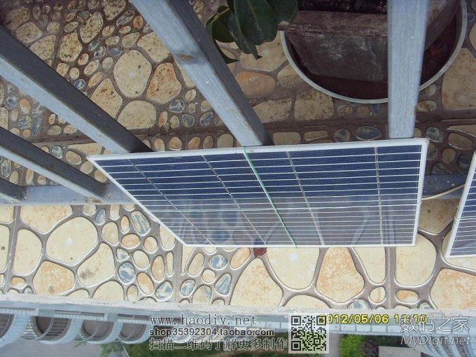 新手在阳台DIY太阳能发电系统 新手在阳台DIY太阳能发电系统