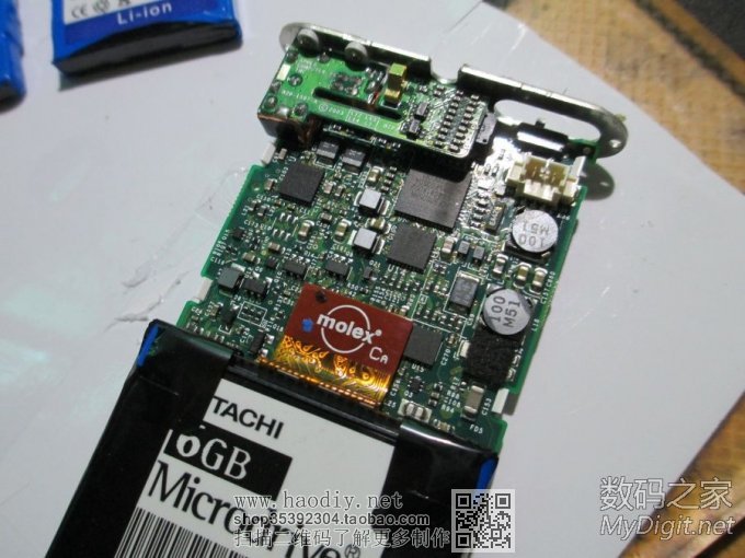 ipod mini2 改32G CF卡 改背光亮度 改1520毫安锂电容量,刷Rockbox双系统 ipod mini2 改32G CF卡 改背光亮度 改1520毫安锂电容量,刷Rockb