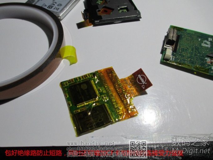 ipod mini2 改32G CF卡 改背光亮度 改1520毫安锂电容量,刷Rockb