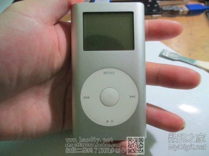 ipod mini2 改32G CF卡 改背光亮度 改1520毫安锂电容量,刷Rockbox双系统 ipod mini2 改32G CF卡 改背光亮度 改1520毫安锂电容量,刷Rockb