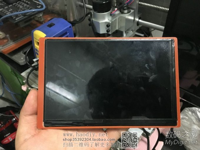 前些天买的7寸屏做了外壳 前些天买的7寸屏做了外壳