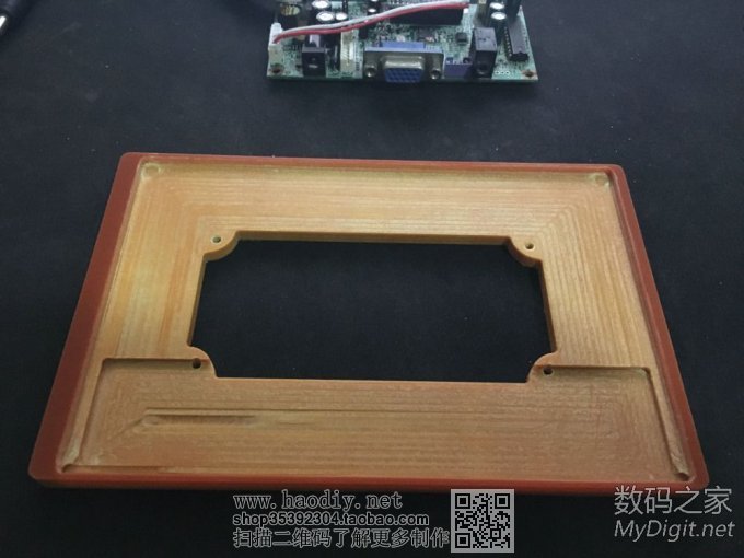 前些天买的7寸屏做了外壳 前些天买的7寸屏做了外壳