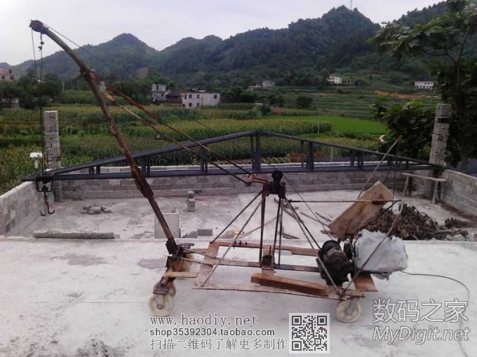 在发个老爹diy的吊车 这个更丑 在发个老爹diy的吊车 这个更丑