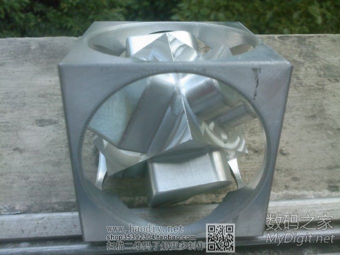 上个月花3个小时的数控车铣作品 上个月花3个小时的数控车铣作品