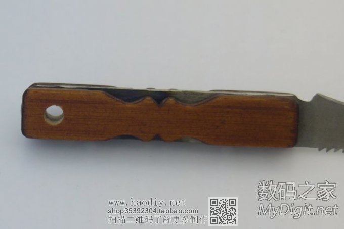 断钢锯条DIY一把小刀 断钢锯条DIY一把小刀