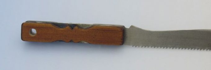 断钢锯条DIY一把小刀 断钢锯条DIY一把小刀