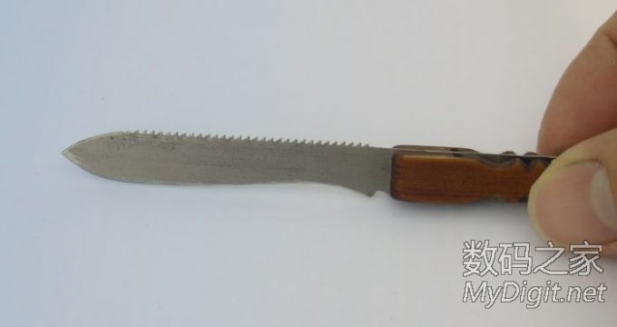 断钢锯条DIY一把小刀 断钢锯条DIY一把小刀