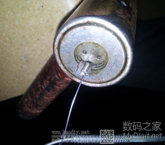 玥玛锁钥匙断里了,终于弄出来了