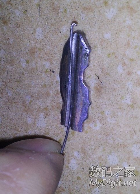 玥玛锁钥匙断里了,终于弄出来了