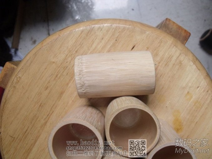 过年回家无聊,做了几个竹杯子 过年回家无聊,做了几个竹杯子