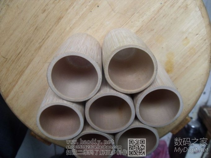 过年回家无聊,做了几个竹杯子 过年回家无聊,做了几个竹杯子