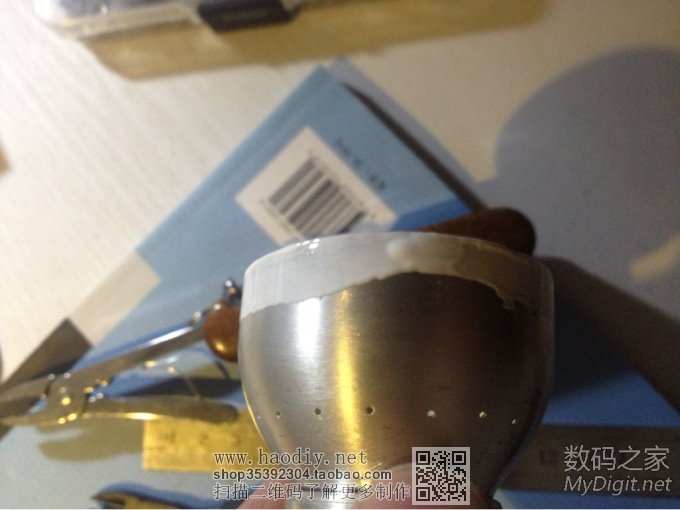 新作出炉。。。。。。。。。。。。。。。。。。DIY酒精煮茶炉