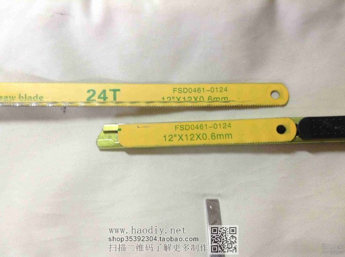 用废旧锯条DIY多用途超硬超耐用美工刀!!! 用废旧锯条DIY多用途超硬超耐用美工刀!!!