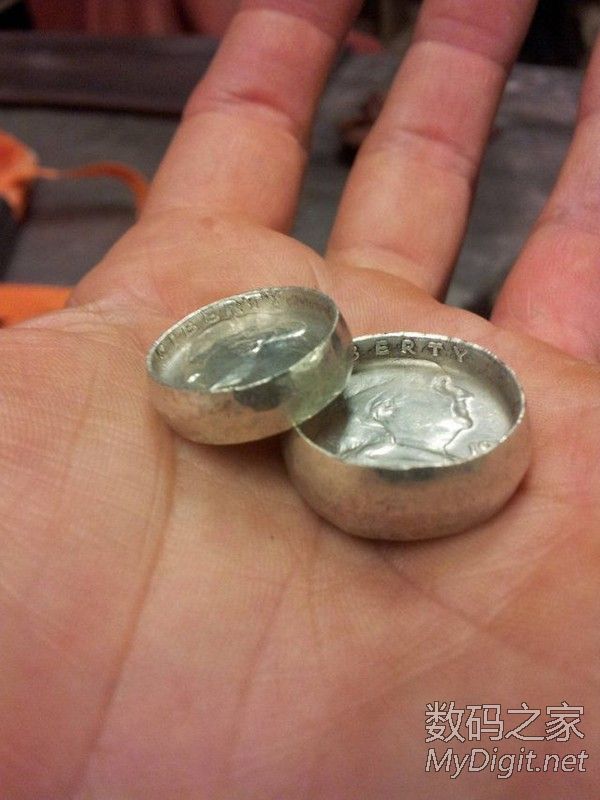 DIY 硬币戒指 DIY 硬币戒指