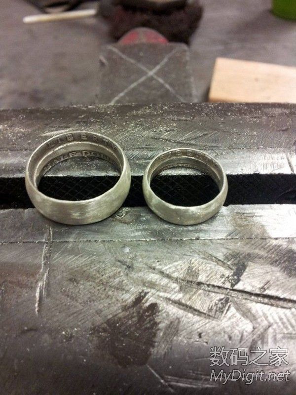 DIY 硬币戒指 DIY 硬币戒指