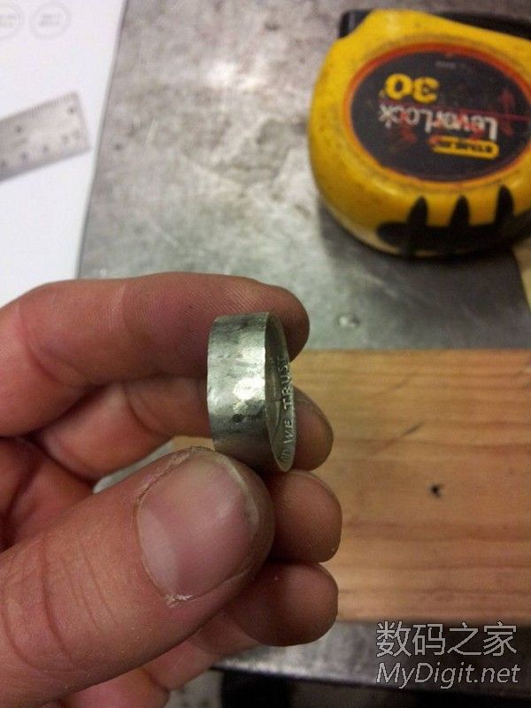 DIY 硬币戒指 DIY 硬币戒指