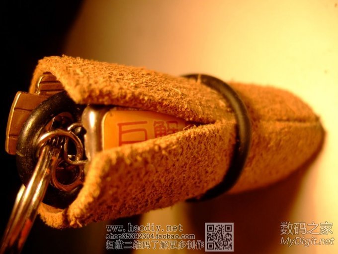 【虎斑猫】DIY一个 虎斑猫 钥匙卷 【虎斑猫】DIY一个 虎斑猫 钥匙卷